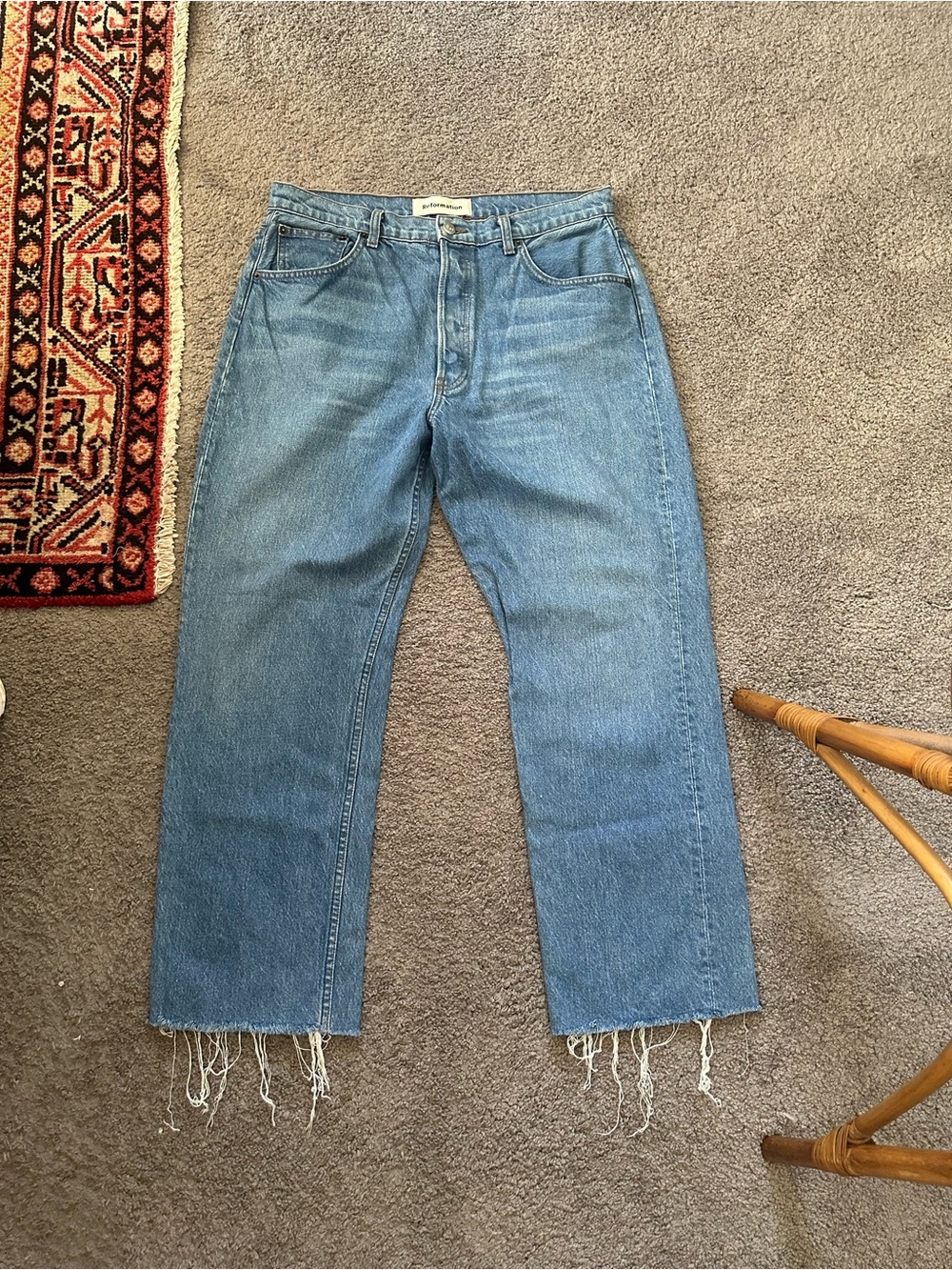 Reformation Natasha High Rise Relaxed Jeans